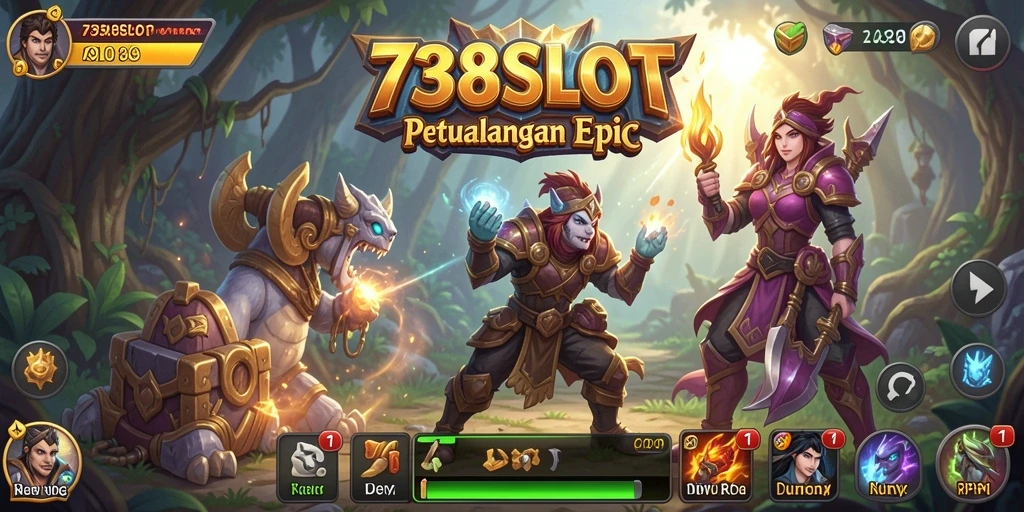 Gameplay RPG yang mendebarkan di 738SLOT.