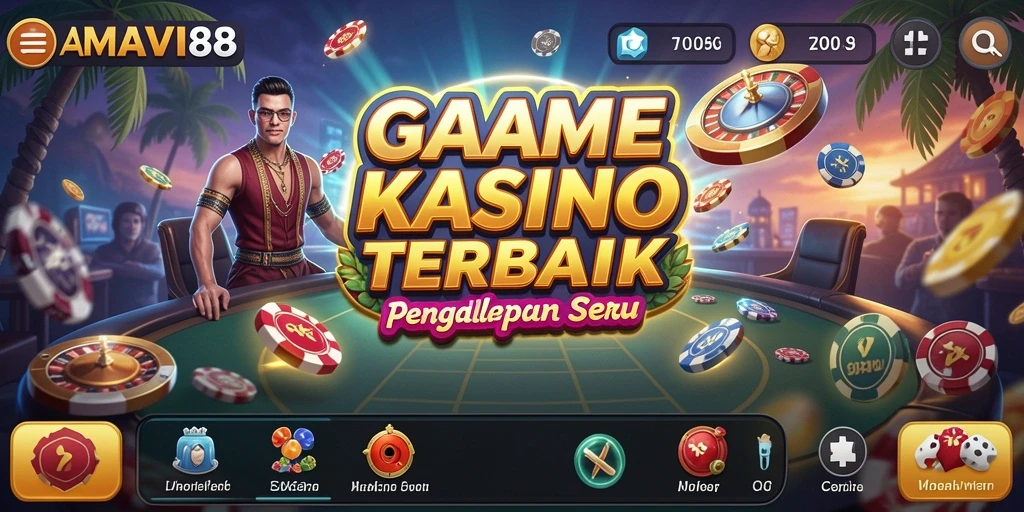 Screenshot menunjukkan gameplay menarik dan interaktif dari AMAVI88.
