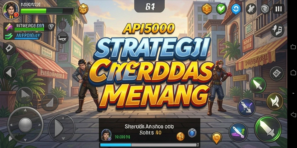 Tampilan gameplay menarik dari API5000 dengan strategi yang mendebarkan.