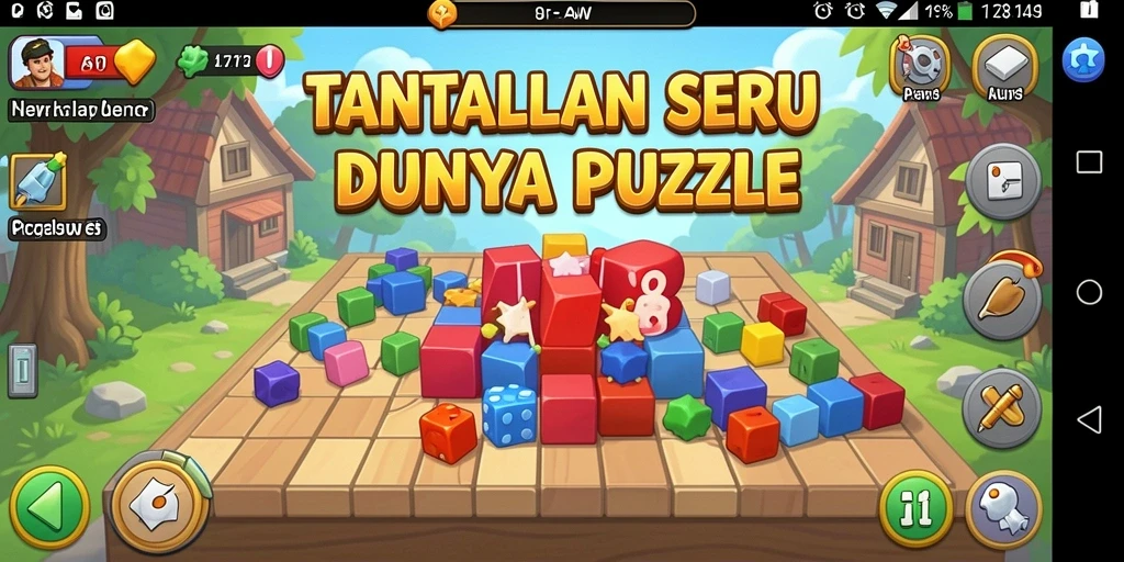 Tampilan gameplay menarik dari <strong>AW8</strong> saat menyelesaikan puzzle.