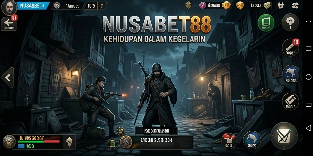 Tangkapan layar dari gameplay menegangkan NUSABET88.