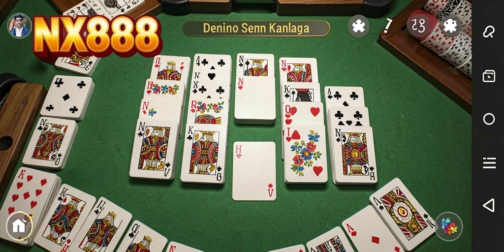 Tangkapan layar gameplay <strong>NX888</strong> yang menampilkan suasana seru permainan Domino.